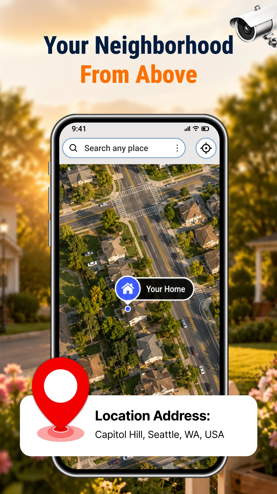 Satellite View, Street View screenshot