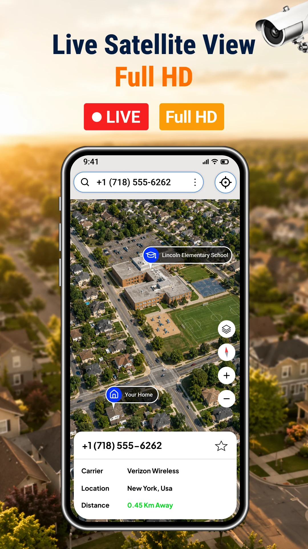 Satellite View, Street View screenshot
